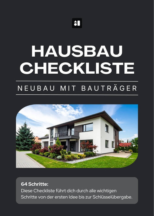 Hausbau-Checkliste: Neubau mit Bauträger